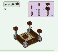 LEGO 21278 instructions page 9 – build guide