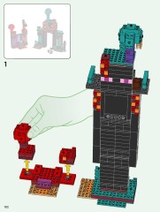 LEGO 21279 instructions page 102 – build guide