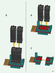 LEGO 21279 instructions page 105 – build guide