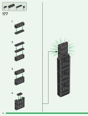 LEGO 21279 instructions page 72 – build guide