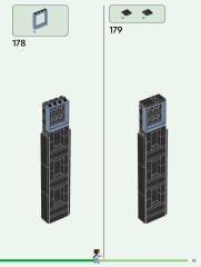 LEGO 21279 instructions page 73 – build guide