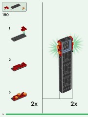 LEGO 21279 instructions page 74 – build guide