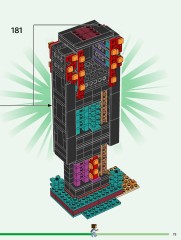 LEGO 21279 instructions page 75 – build guide