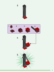 LEGO 21279 instructions page 9 – build guide