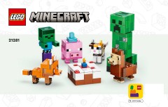 LEGO 21281 instructions page 1 – build guide