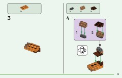 LEGO 21281 instructions page 13 – build guide