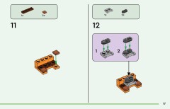 LEGO 21281 instructions page 17 – build guide