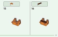 LEGO 21281 instructions page 19 – build guide