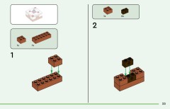 LEGO 21281 instructions page 23 – build guide