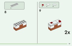 LEGO 21281 instructions page 27 – build guide