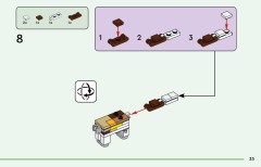 LEGO 21281 instructions page 33 – build guide