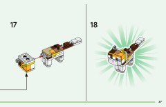 LEGO 21281 instructions page 37 – build guide