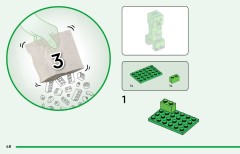 LEGO 21281 instructions page 48 – build guide
