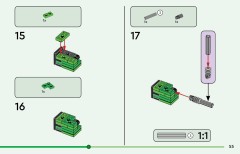 LEGO 21281 instructions page 55 – build guide