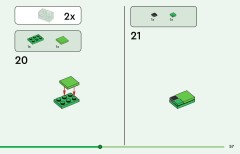 LEGO 21281 instructions page 57 – build guide