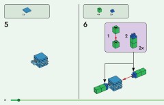 LEGO 21281 instructions page 6 – build guide