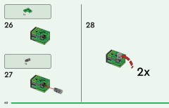 LEGO 21281 instructions page 60 – build guide