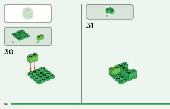LEGO 21281 instructions page 62 – build guide