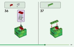 LEGO 21281 instructions page 65 – build guide