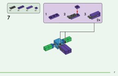 LEGO 21281 instructions page 7 – build guide