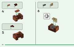 LEGO 21281 instructions page 70 – build guide
