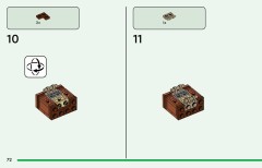 LEGO 21281 instructions page 72 – build guide