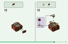LEGO 21281 instructions page 73 – build guide