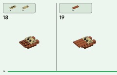 LEGO 21281 instructions page 76 – build guide