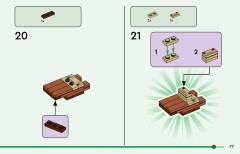 LEGO 21281 instructions page 77 – build guide