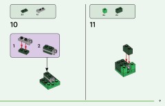 LEGO 21281 instructions page 9 – build guide
