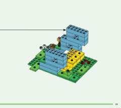 LEGO 21282 instructions page 33 – build guide