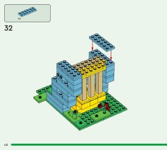 LEGO 21282 instructions page 40 – build guide