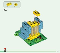 LEGO 21282 instructions page 41 – build guide