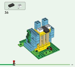 LEGO 21282 instructions page 45 – build guide