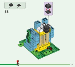 LEGO 21282 instructions page 47 – build guide