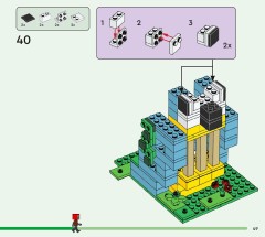 LEGO 21282 instructions page 49 – build guide