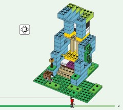 LEGO 21282 instructions page 61 – build guide