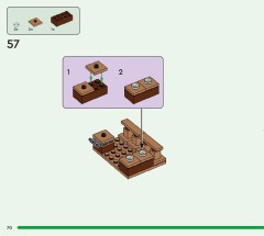 LEGO 21282 instructions page 70 – build guide