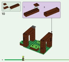 LEGO 21282 instructions page 10 – build guide