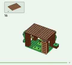 LEGO 21282 instructions page 17 – build guide