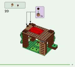 LEGO 21282 instructions page 21 – build guide