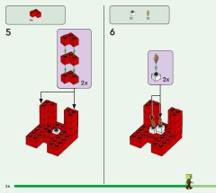 LEGO 21282 instructions page 26 – build guide