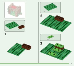 LEGO 21282 instructions page 3 – build guide