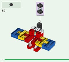 LEGO 21282 instructions page 40 – build guide