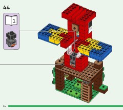 LEGO 21282 instructions page 54 – build guide