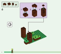 LEGO 21282 instructions page 6 – build guide