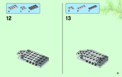 LEGO 21301 instructions page 21 – build guide