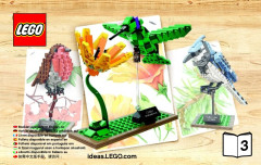 LEGO 21301 instructions page 1 – build guide