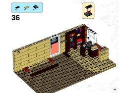 LEGO 21302 instructions page 43 – build guide
