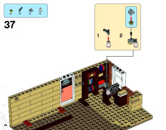 LEGO 21302 instructions page 44 – build guide